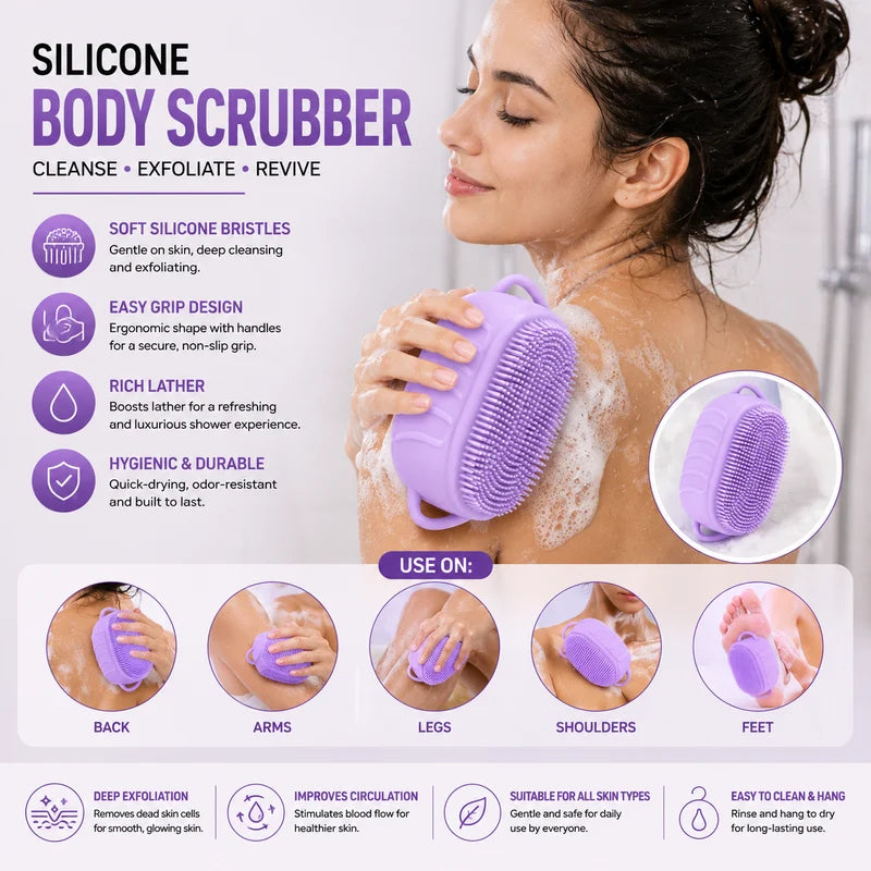 Silicone Body Scrubber