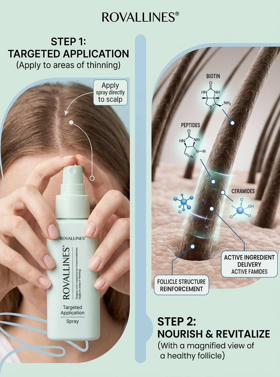 Royallines Hair Serum - Biotin & Keratin Complex Hair Growth