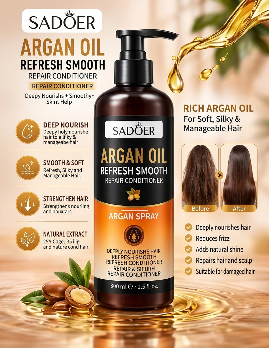 SADOER Argan Oil Refresh Smooth Conditioner