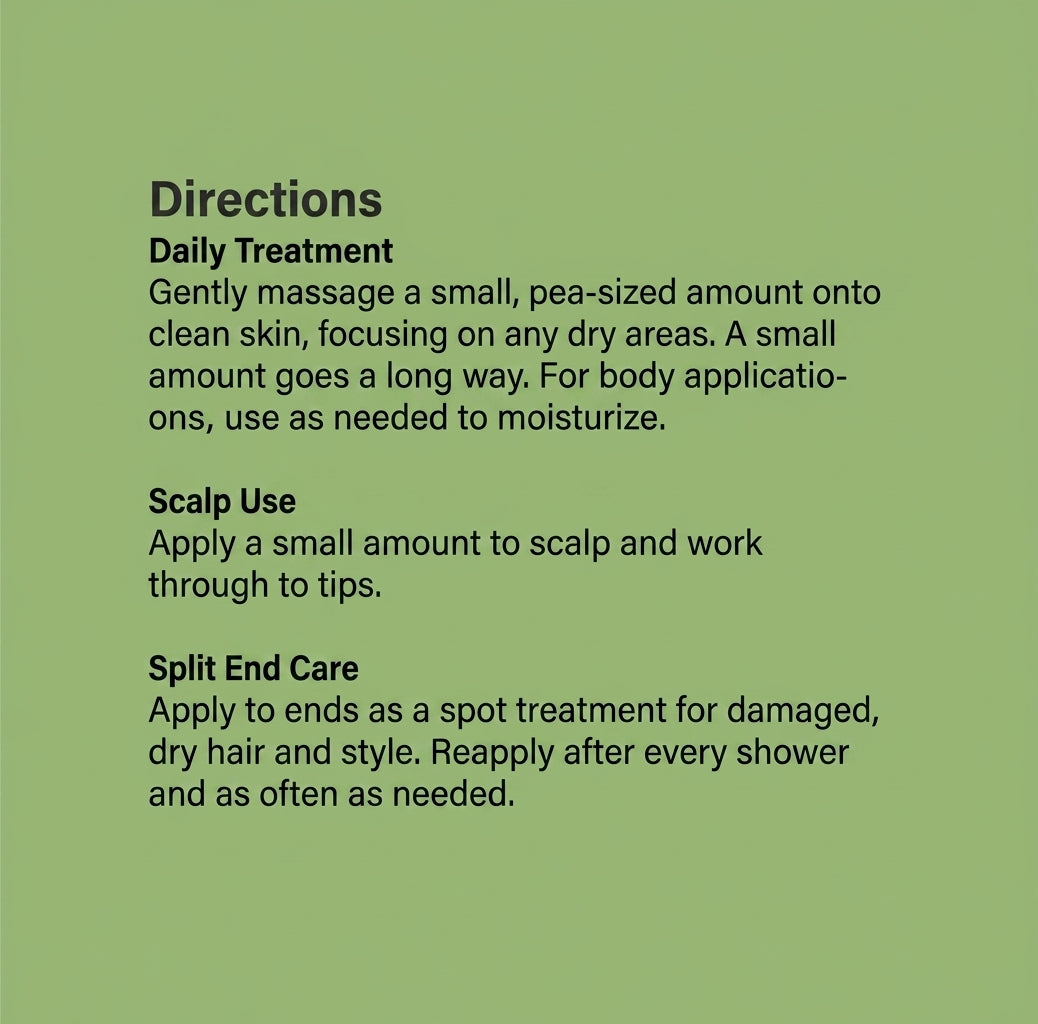 Rosemary Mint Scalp & Hair Strengthening Oil
