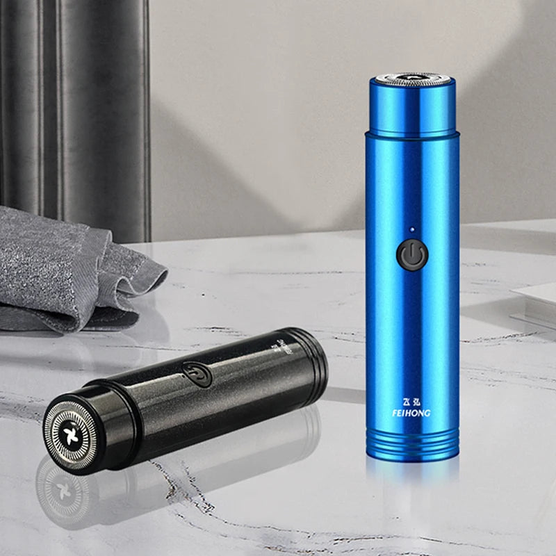 Mini Electric Shaver Portable Car Rechargeable Shaver