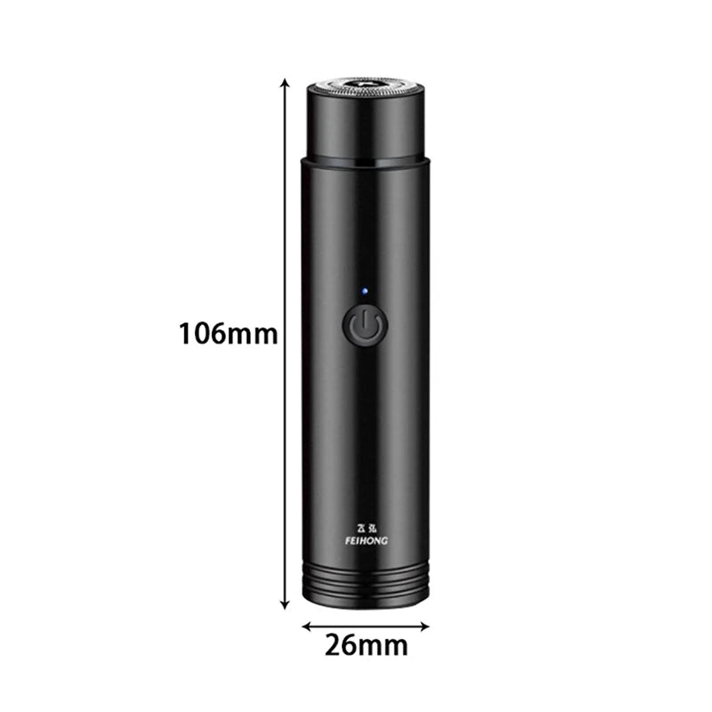 Mini Electric Shaver Portable Car Rechargeable Shaver