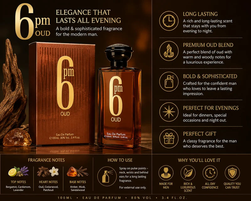iKA 6pm Oud Perfume