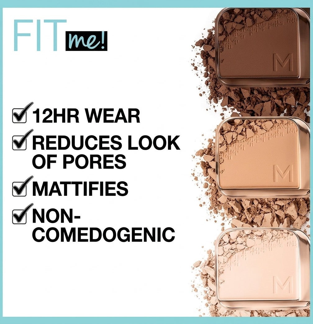 Maybelline - Fit Me Matte + Poreless Pressed Powder