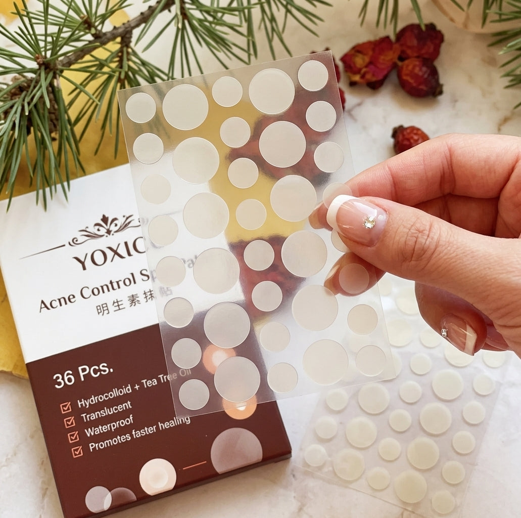 Acne Dressing Spot Patch Blemish Treatment Invisible Acne Stickers , Pimple Remover Set