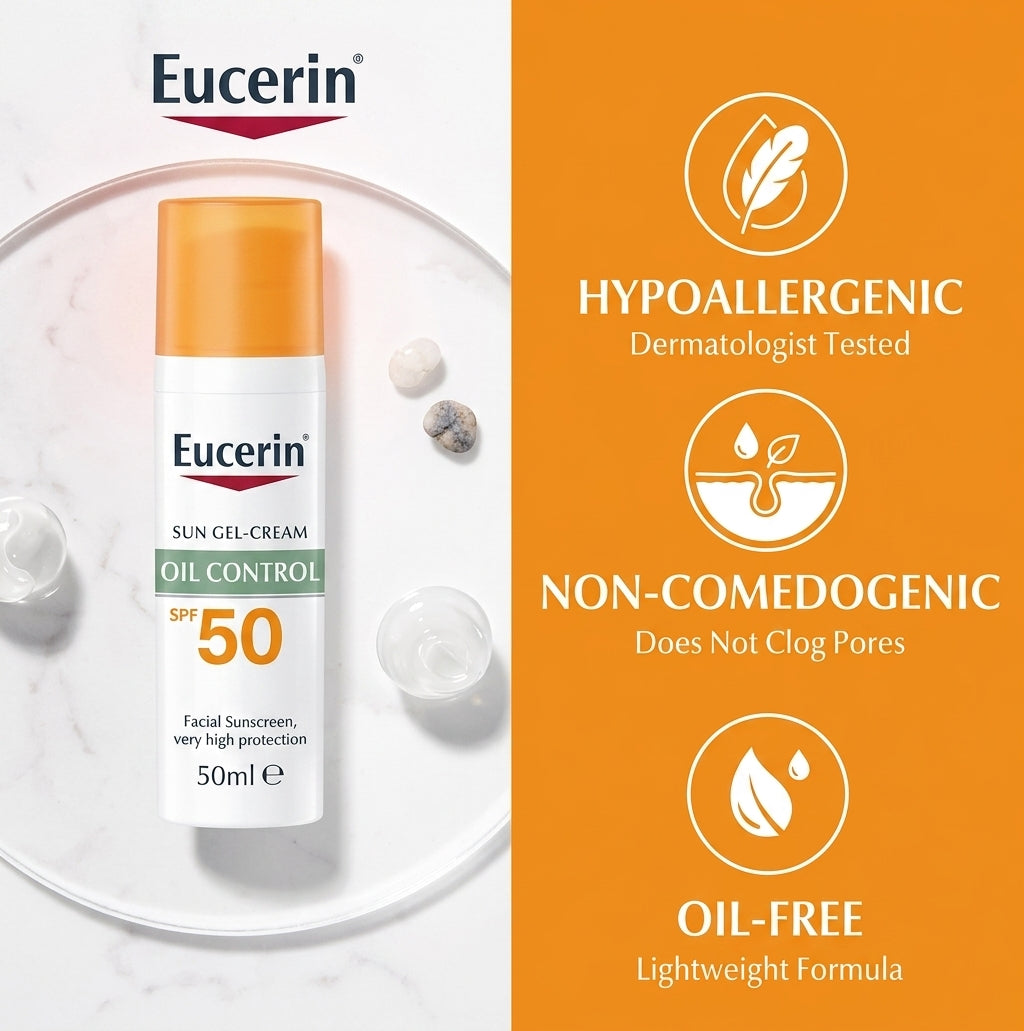 Sunscreen to Control Oily Skin with Sun Protection Factor