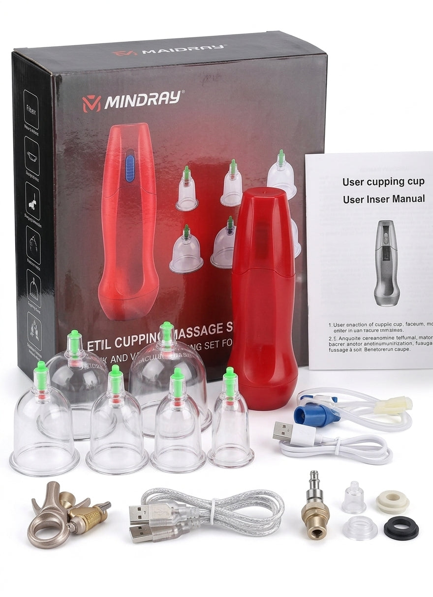 Face + Body Electric Cupping Device