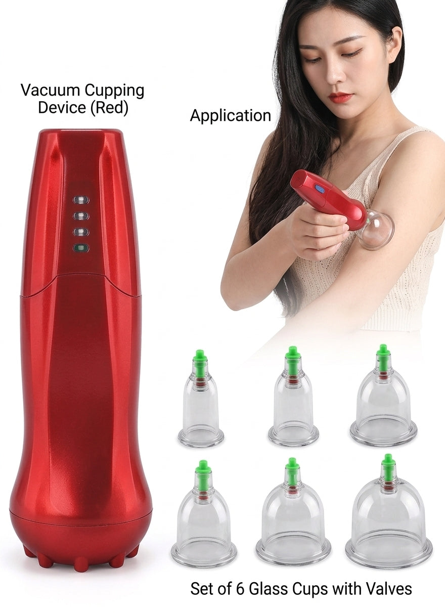 Face + Body Electric Cupping Device