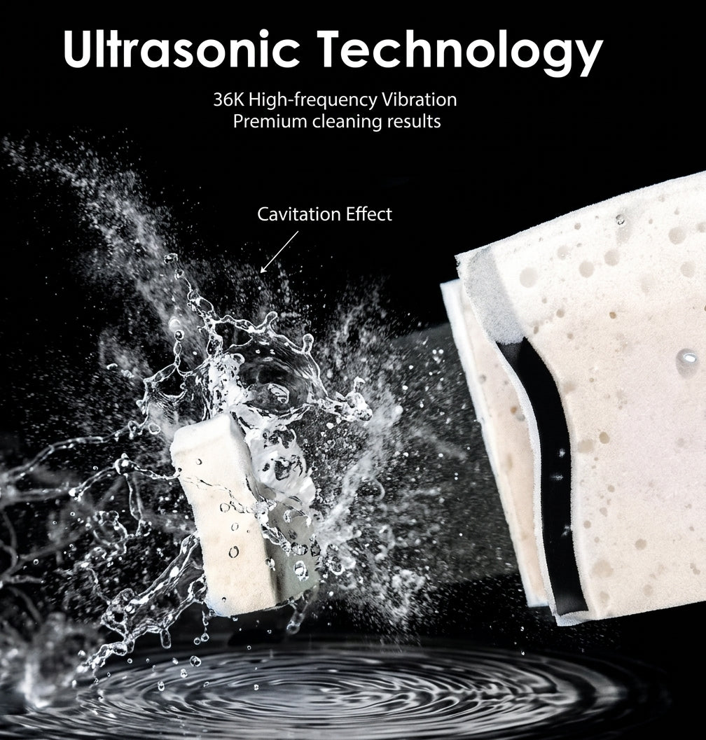 3-in-1 Ultrasonic Facial Skin Scrubber