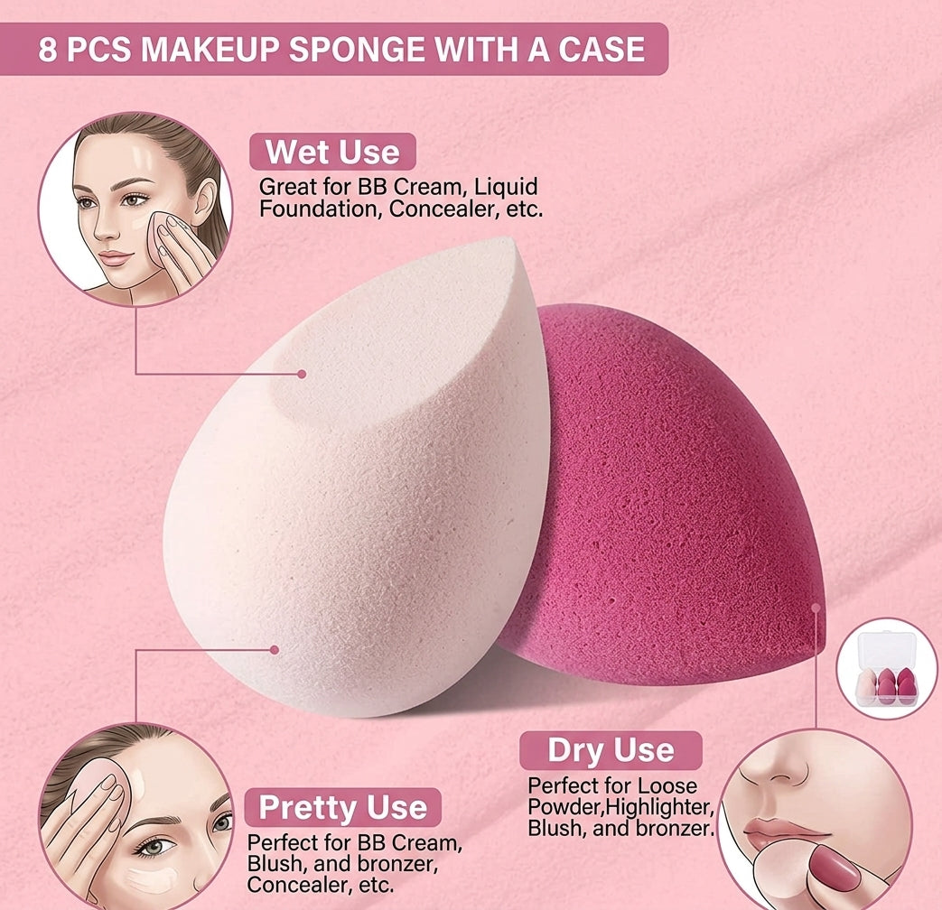 Foundation Make up Sponges (4pc)
